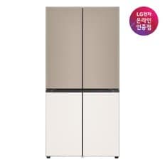 [공식인증점] LG 디오스 오브제컬렉션 STEM 베이직 냉장고 M625GCB052S (601L)(희망일)