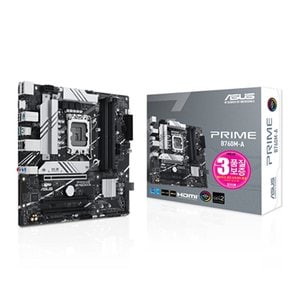 ASUS PRIME B760M-A STCOM 에이수스 컴퓨터 PC 게이밍 메인보드 인텔 CPU 추천