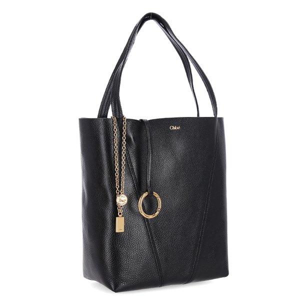 [부산점] 로고 CHC25SS811N84 001 끌로에 SPIN 스핀 미듐 토트백 숄더백 가방