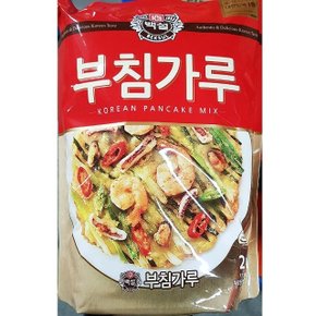 백설 부침가루 2Kg 부침가루 밀가루 전분 믹스 분말 (WC72682)