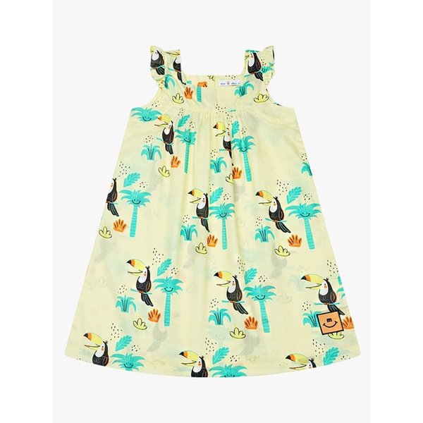 투칸 아동 유아 여아 민소매 원피스