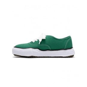 메종 미하라 야스히로 베이커 OG 솔 캔버스 로우탑 A02FW704 CL GREEN