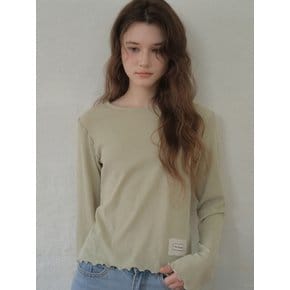 Lisse Merrow T-shirt_Pistachio(O26TP01)