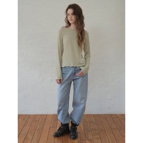 Lisse Merrow T-shirt_Pistachio(O26TP01)