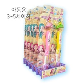 시크릿쥬쥬 피규어 어린이칫솔/10개 향균칫솔모 부드러운모 잇몸보호 아동용 3~5세용