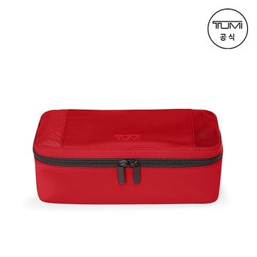 TUMI [TUMI KOREA] 투미 스몰 패킹 큐브 파우치 투미 레드_0192157TRD