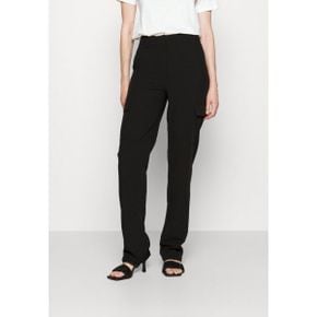 3585253 Vero Moda Tall 베로모다 톨 VMZELDA 스트레이트 팬트 - 카고 바지 블랙