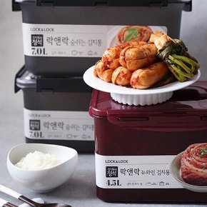 김치통의정석 뉴 와인 김치통 원핸들 8L HPL884WN