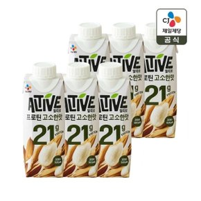 얼티브 제로슈가 프로틴 식물성 고단백 고소한맛 250ml x6개