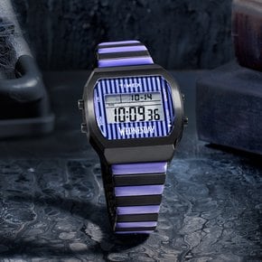 웬즈데이 T80 블랙 앤 퍼플 콜라보시계 36mm