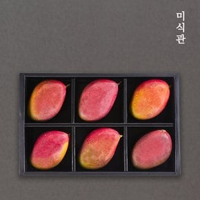 [9/2 순차출고]프리미엄 애플망고 선물세트 3호(6과/2.4kg내외 개당400g)