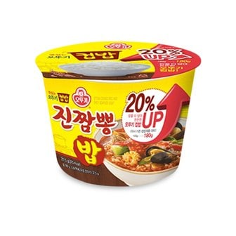 오뚜기 맛있는 오뚜기 컵밥 진짬뽕밥 217.5g x 6개