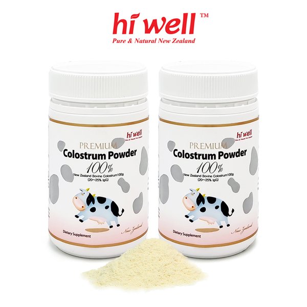 뉴질랜드 100% 초유 파우더 분말 100g 2통