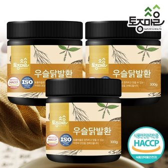  [토종마을]HACCP인증 국산 우슬닭발환 300g X 3개