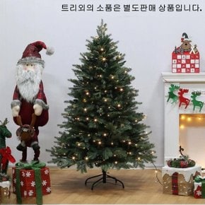 음식점 크리스마스배경장식 150cm 전나무 중형트리 트리만들기 pe트