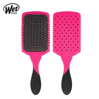 웻브러쉬 wet brush 프로 패들 디탱글러 핑크 헤어브러쉬 드라이 빗 극손상모 두피 마사지