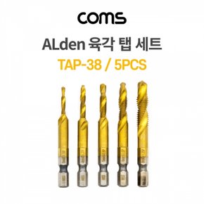 ALDEN 육각탭세트 TAP 38 5pcs