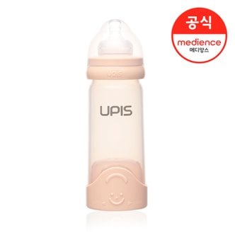 유피스 20 일회용 젖병 250ml (핑크베이지)