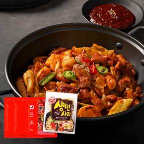 [식탁이야기]국내산 춘천 양념닭갈비 500g X 3봉 + 우동사리 세트