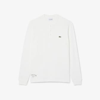 라코스테 [시흥점] 남성 와플 헨리넥 긴팔티 TH0035-55G