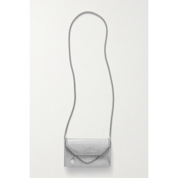 스텔라매카트니 파라벨라 메탈릭 인조 숄더백 46376663162964936