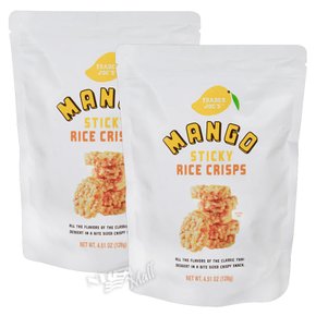 [1+1] 트레이더조 망고 찹쌀 강정 128g TRADER JOE`S MANGO STICKY RICE CRISPS