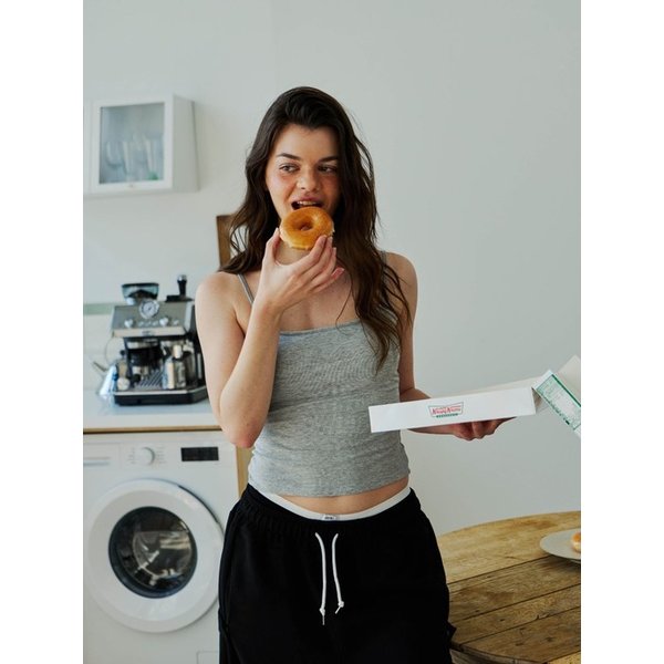 A-Basic sleeveless top - Gray