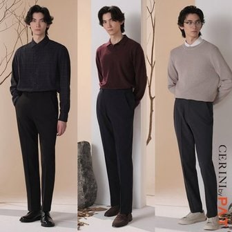 CERINI by PAT 24FW 남성 가을 워셔블 팬츠 3종 세트