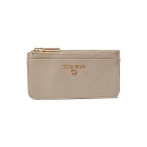 4284525 Anne Klein Ak Top Zip Pouch With Logo