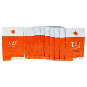 탠 타올 셀프 태닝 티슈 미디움 투 다크 Tan Towel Self-Tan Towelette 10매