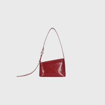 EENK HALOS Small Trapezoid Shoulder Bag - Red