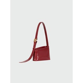 HALOS Small Trapezoid Shoulder Bag - Red