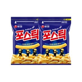 농심 포스틱 280g x 2개/ 감자 과자 대용량 지퍼팩