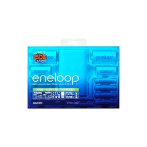 SANYO NEW eneloop 전지스페서 장착 충전기 세트 N-TGN01-6ASET