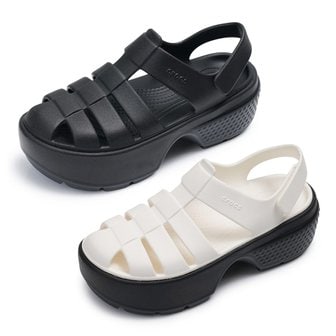 크록스 크록스(CROCS) STOMP FISHERMAN SANDAL 샌들 (womens) 2종 택1