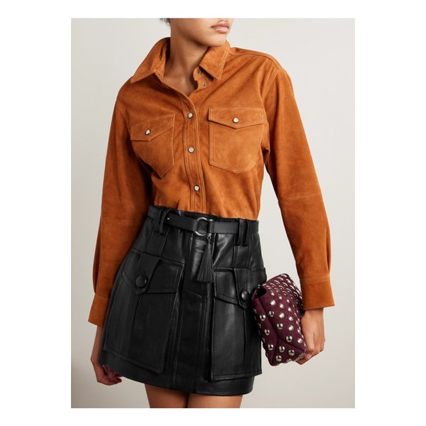 앤더슨스 태슬 가죽 벨트 블랙 46376663162893208