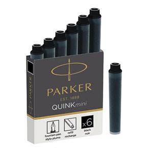 파카 만년필 전용 큉크 미니 카트리지 잉크 (블랙) (S11353824)