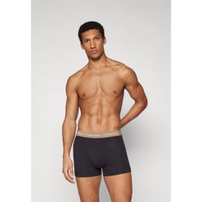 4741731 Calvin Klein INTENSE POWER TRUNK 3 PACK - Pants black/light brown/dark red