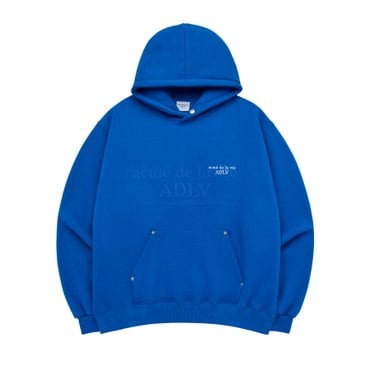 아크메드라비 BASIC LOGO RIVET WARM HOODIE BLUE 베이직 후드 블루