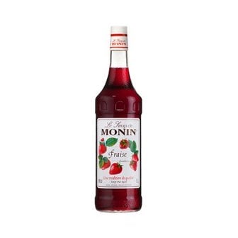 텐바이텐 모닌 MONIN 스트로베리 딸기 시럽 1000ml 카페 커피시럽