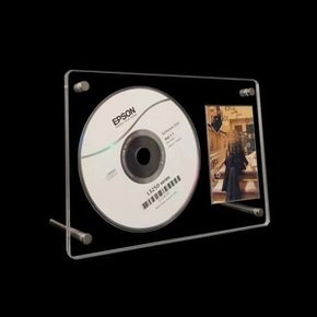 아크릴 CD 홀더 CD 1+포카1 수납 보관 거치대 CD꽂이_WC6D2EC