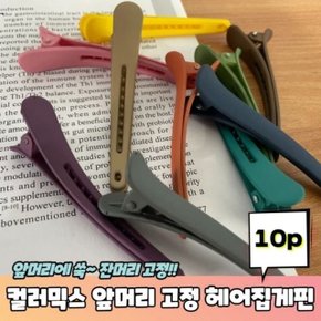 고정 PARABU 컬러믹스 A 앞머리 집게핀 헤어집게핀 29 (WD815DC)