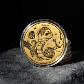 순금 24K 골드바 을사년 뱀 코인 0.2g