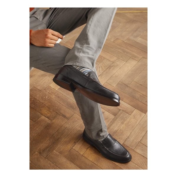 미스터 피 스콧 풀그레인 디어스킨 로퍼 46376663162923994