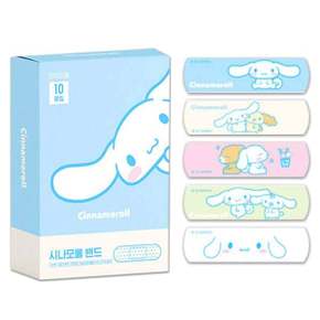 산리오캐릭터즈 패턴 밴드(시나모롤)-10EA