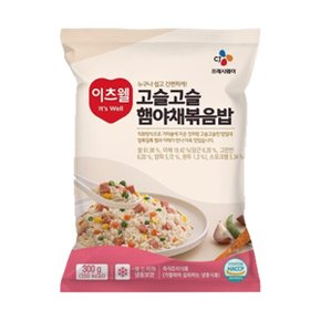 CJ 이츠웰 고슬고슬 햄야채볶음밥 300g x 2봉