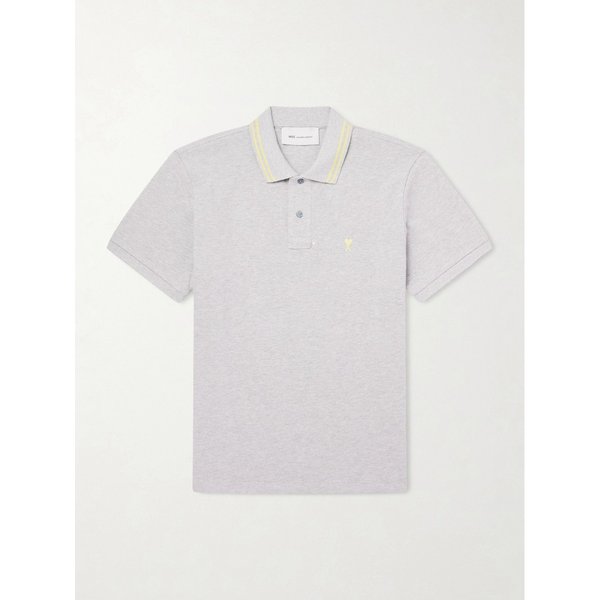 로고 자수 코튼 저지 폴로 셔츠 46376663163015912