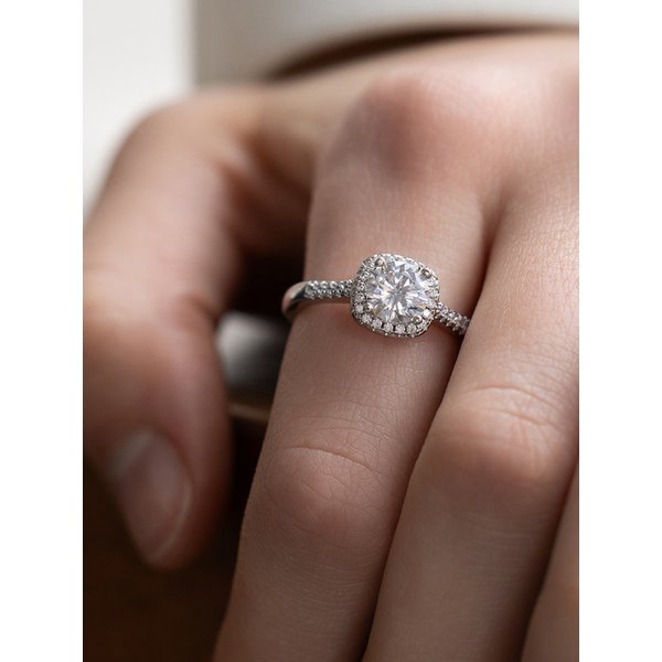 (실버925) 벨라 헤일로 반지 CR1881