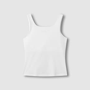 여 JAJU AIR 슬림 스퀘어넥 브라캐미솔 J426201013001