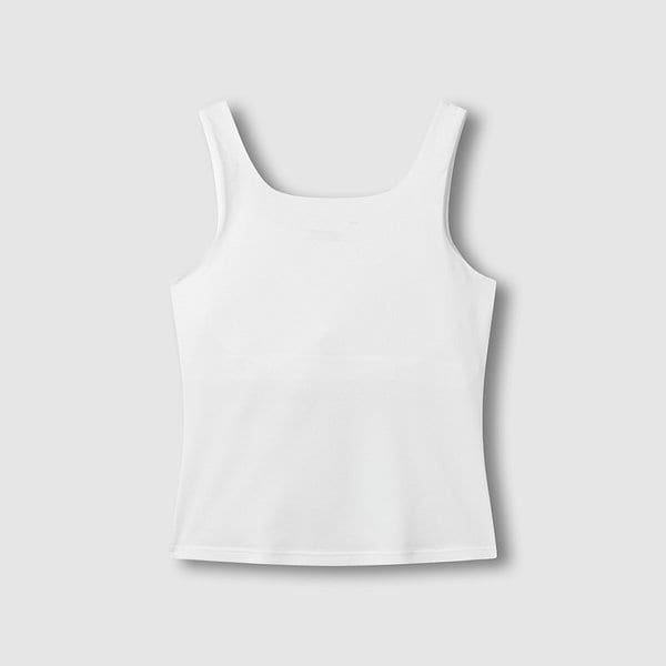 여 JAJU AIR 슬림 스퀘어넥 브라캐미솔 J426201013001